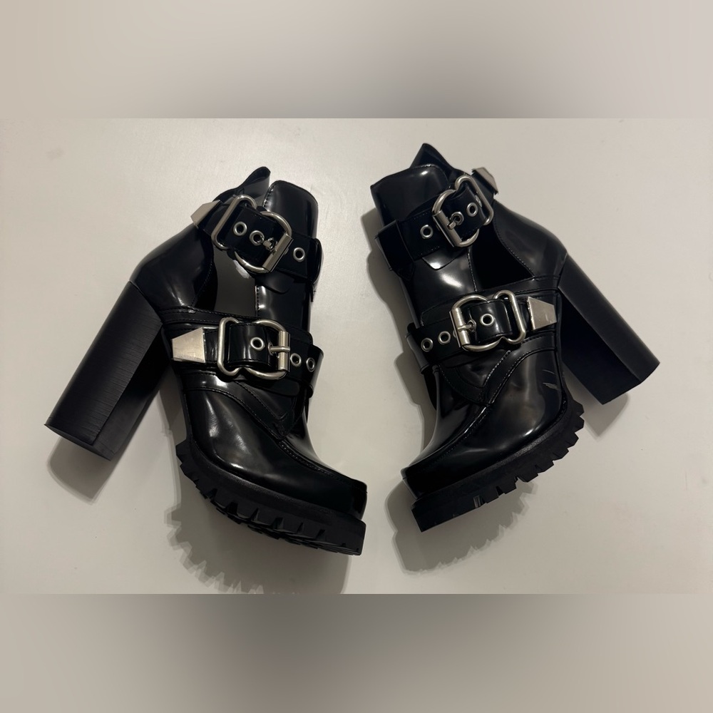 Jeffrey Campbell Craven Buckle Strap Bootie - Picture 2 of 16